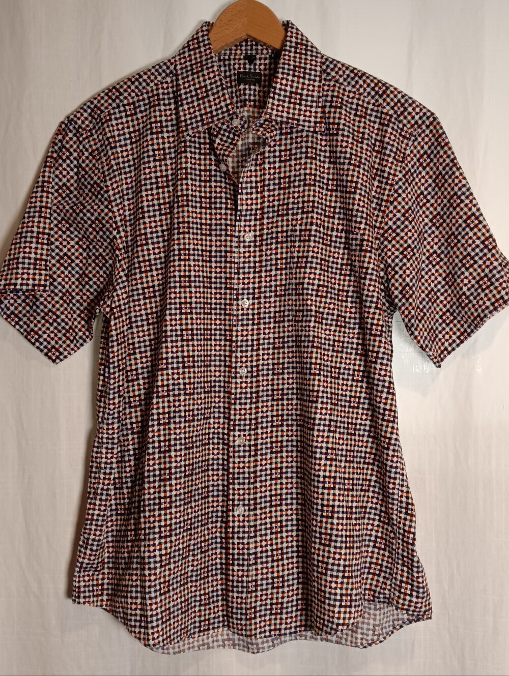 Paul Smith Button Front Short Sleeve Shirt